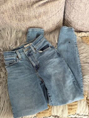 Levi’s High Waisted Mom Jeans Levi Strauss & Co Denim Pants Light Wash
